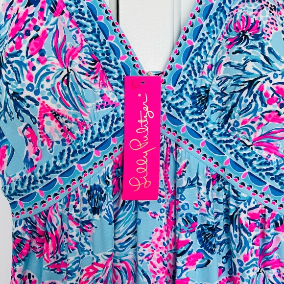 Lilly Pulitzer Serena V-neck Maxi Dress size 2 NWT - Picture 5 of 8